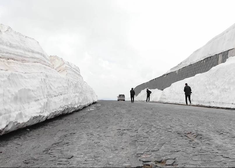 Mayıs bitti ama kar kalınlığı 5 metre. Görenler şaştı kaldı - Resim: 3